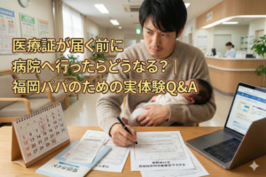 医療証が届く前に病院へ行ったらどうなる？｜福岡パパのための実体験Q&A